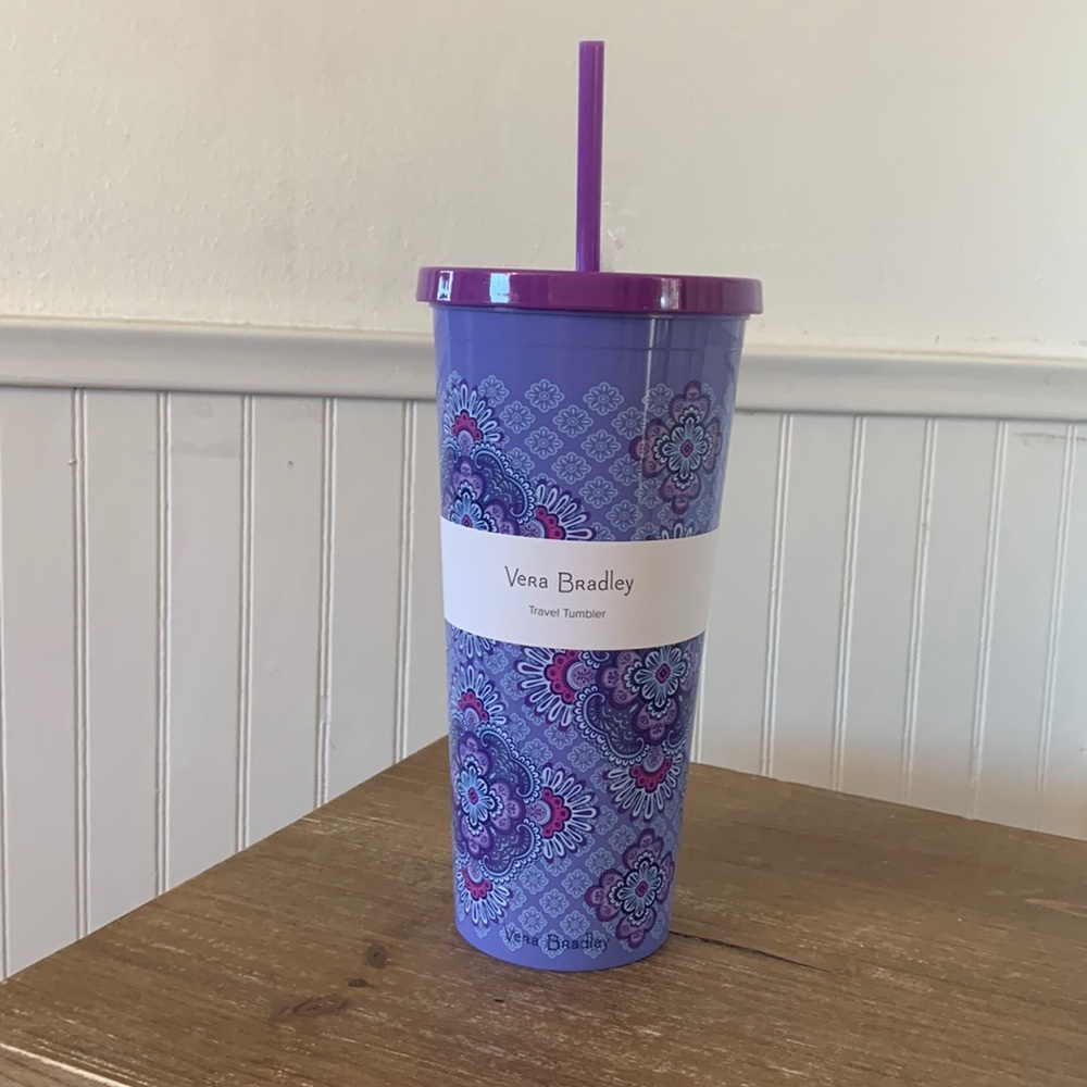 Verá bradly travel tumbler NWT